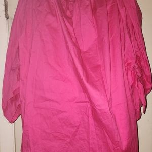 WOMEN OFF SHOULDER  PINK TOP